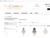 Projekt graficzny, nazwa firmy, tworzenie logo firm Logo- sklep z zegarkami i biżuterią - creomax