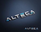 Projekt graficzny, nazwa firmy, tworzenie logo firm logo dla lini okien alu. ALTECA - Blanker