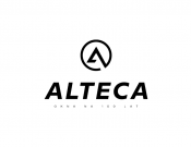 Projekt graficzny, nazwa firmy, tworzenie logo firm logo dla lini okien alu. ALTECA - Michalik Design