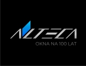 Projekt graficzny, nazwa firmy, tworzenie logo firm logo dla lini okien alu. ALTECA - Pikselson