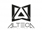 Projekt graficzny, nazwa firmy, tworzenie logo firm logo dla lini okien alu. ALTECA - Dizajnerek