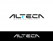 Projekt graficzny, nazwa firmy, tworzenie logo firm logo dla lini okien alu. ALTECA - Veinard