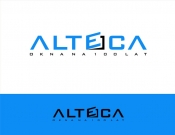 Projekt graficzny, nazwa firmy, tworzenie logo firm logo dla lini okien alu. ALTECA - noon