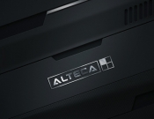 Projekt graficzny, nazwa firmy, tworzenie logo firm logo dla lini okien alu. ALTECA - myKoncepT