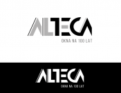 Projekt graficzny, nazwa firmy, tworzenie logo firm logo dla lini okien alu. ALTECA - Agapro