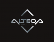Projekt graficzny, nazwa firmy, tworzenie logo firm logo dla lini okien alu. ALTECA - kruszynka