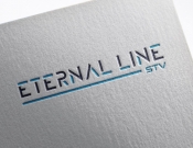 Projekt graficzny, nazwa firmy, tworzenie logo firm Logo dla lini okien Eternal Line - stone