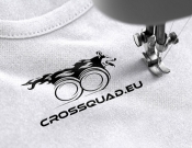 Projekt graficzny, nazwa firmy, tworzenie logo firm Logo części zamienne Cross & Quad - Blanker