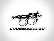 Projekt graficzny, nazwa firmy, tworzenie logo firm Logo części zamienne Cross & Quad - Blanker