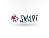Projekt graficzny, nazwa firmy, tworzenie logo firm Logo dla Szkoły Językowej "Smart" - Pershing