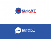 Projekt graficzny, nazwa firmy, tworzenie logo firm Logo dla Szkoły Językowej "Smart" - czarna303
