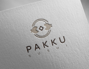 Projekt graficzny, nazwa firmy, tworzenie logo firm logo dla restauracji SUSHI - Michalik Design