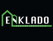 Projekt graficzny, nazwa firmy, tworzenie logo firm Logo firmy deweloperskiej ENKLADO - QR_marketingagency