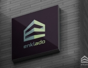Projekt graficzny, nazwa firmy, tworzenie logo firm Logo firmy deweloperskiej ENKLADO - roslinax