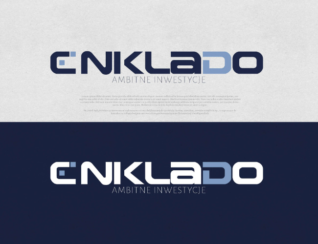 Projektowanie logo dla firm,  Logo firmy deweloperskiej ENKLADO, logo firm - Rafal090