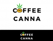 Projekt graficzny, nazwa firmy, tworzenie logo firm Logo dla kawy konopnej - K-Grafika