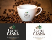 Projekt graficzny, nazwa firmy, tworzenie logo firm Logo dla kawy konopnej - Grafika AGA