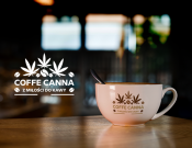 Projekt graficzny, nazwa firmy, tworzenie logo firm Logo dla kawy konopnej - Michalik Design