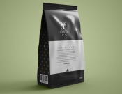 Projekt graficzny, nazwa firmy, tworzenie logo firm Logo dla kawy konopnej - Borcio