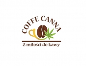 Projekt graficzny, nazwa firmy, tworzenie logo firm Logo dla kawy konopnej - alienmar