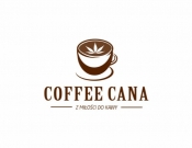 Projekt graficzny, nazwa firmy, tworzenie logo firm Logo dla kawy konopnej - AK Graphic