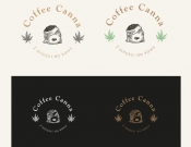 Projekt graficzny, nazwa firmy, tworzenie logo firm Logo dla kawy konopnej - Moschophoros