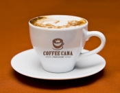 Projekt graficzny, nazwa firmy, tworzenie logo firm Logo dla kawy konopnej - AK Graphic
