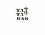 Projekt graficzny, nazwa firmy, tworzenie logo firm Logo dla restauracji Tatarak - czarna303