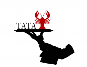 Projekt graficzny, nazwa firmy, tworzenie logo firm Logo dla restauracji Tatarak - deroy