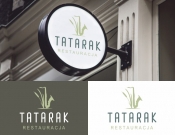 Projekt graficzny, nazwa firmy, tworzenie logo firm Logo dla restauracji Tatarak - Grafika AGA