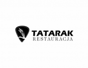 Projekt graficzny, nazwa firmy, tworzenie logo firm Logo dla restauracji Tatarak - AK Graphic