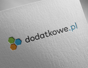 Projekt graficzny, nazwa firmy, tworzenie logo firm Logo portalu DODATKOWE.pl - Michalik Design