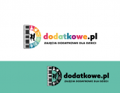 Projekt graficzny, nazwa firmy, tworzenie logo firm Logo portalu DODATKOWE.pl - tunada