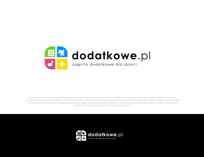 Projektowanie logo dla firm,  Logo portalu DODATKOWE.pl, logo firm - Werczi