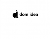 Projekt graficzny, nazwa firmy, tworzenie logo firm Logo firmy deweloperskiej DOM IDEA - nyia