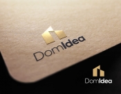 Projekt graficzny, nazwa firmy, tworzenie logo firm Logo firmy deweloperskiej DOM IDEA - Konwer