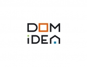 Projekt graficzny, nazwa firmy, tworzenie logo firm Logo firmy deweloperskiej DOM IDEA - ziemko