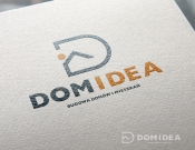 Projekt graficzny, nazwa firmy, tworzenie logo firm Logo firmy deweloperskiej DOM IDEA - timur