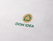 Projekt graficzny, nazwa firmy, tworzenie logo firm Logo firmy deweloperskiej DOM IDEA - Quavol
