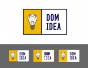 Projekt graficzny, nazwa firmy, tworzenie logo firm Logo firmy deweloperskiej DOM IDEA - vonsto