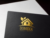 Projekt graficzny, nazwa firmy, tworzenie logo firm Logo firmy deweloperskiej DOM IDEA - Tora