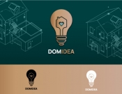 Projekt graficzny, nazwa firmy, tworzenie logo firm Logo firmy deweloperskiej DOM IDEA - Joww