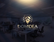 Projekt graficzny, nazwa firmy, tworzenie logo firm Logo firmy deweloperskiej DOM IDEA - myKoncepT