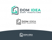 Projekt graficzny, nazwa firmy, tworzenie logo firm Logo firmy deweloperskiej DOM IDEA - DeViL3oo