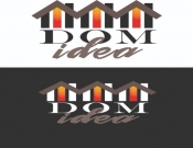 Projekt graficzny, nazwa firmy, tworzenie logo firm Logo firmy deweloperskiej DOM IDEA - Krakowski