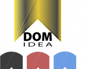 Projekt graficzny, nazwa firmy, tworzenie logo firm Logo firmy deweloperskiej DOM IDEA - Einar