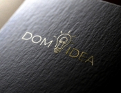 Projekt graficzny, nazwa firmy, tworzenie logo firm Logo firmy deweloperskiej DOM IDEA - noon