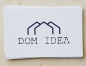 Projekt graficzny, nazwa firmy, tworzenie logo firm Logo firmy deweloperskiej DOM IDEA - ICreative