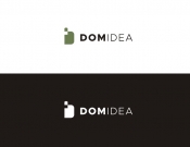 Projekt graficzny, nazwa firmy, tworzenie logo firm Logo firmy deweloperskiej DOM IDEA - JEDNOSTKA  KREATYWNA