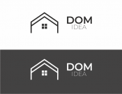 Projekt graficzny, nazwa firmy, tworzenie logo firm Logo firmy deweloperskiej DOM IDEA - xagn